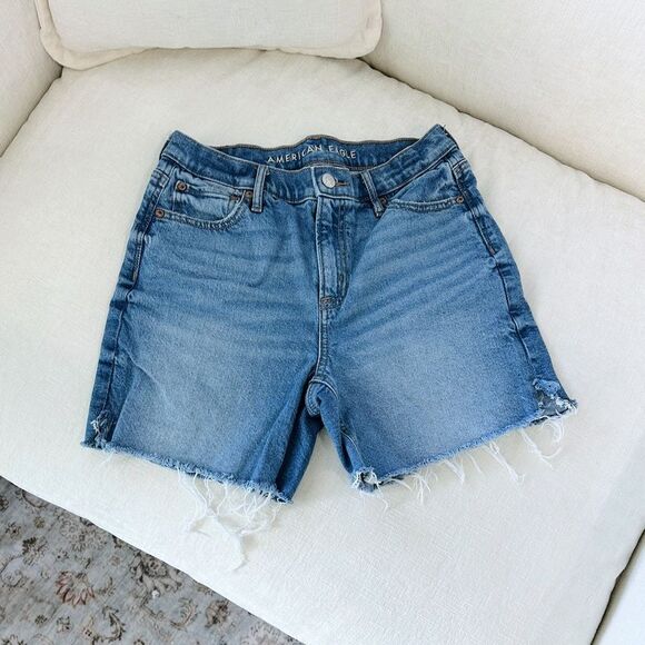 American Eagle Outfitters Blue Jean Shorts - Picture 1 of 4